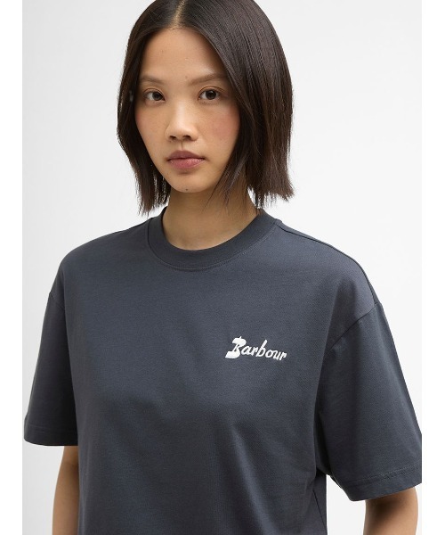 Barbour(バブアー)の「Gwen Tシャツ(レディース)(Tシャツ/カットソー・レディース・ブラック/ホワイト/ピンク/ライトブルー・SMALL/MEDIUM)」の18枚目の写真