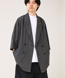 GLOSTER（グロスター）の「ルーズシルエット ダブルジャケット（テーラードジャケット）」