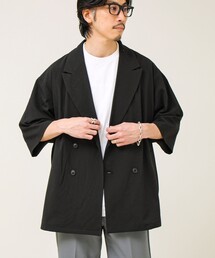 GLOSTER（グロスター）の「ルーズシルエット ダブルジャケット（テーラードジャケット）」