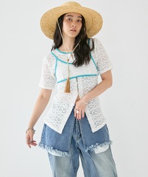 【ZOZO限定】LACE BUSTIER SET/レースビスチェレイヤードセット