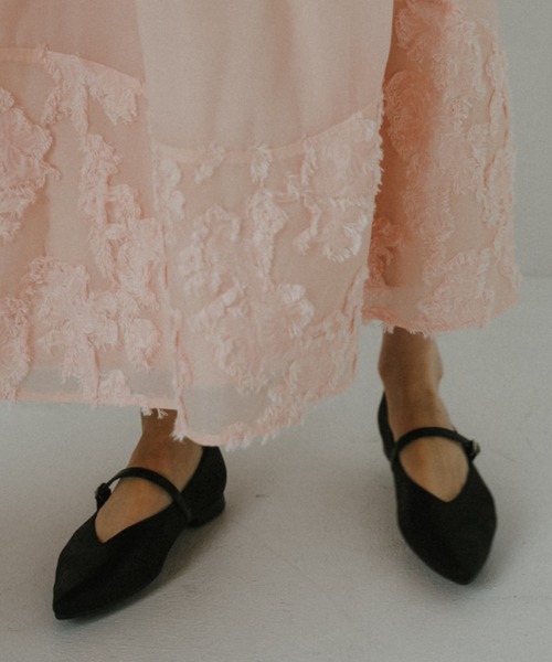 et.UNiVER(エトユニベール)の「Single Strap Pointed Flats(パンプス・レディース・ゴールド/ブラック/シルバー・S/M/L)」の21枚目の写真