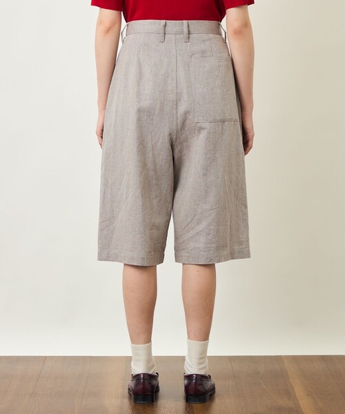 MACKINTOSH PHILOSOPHY(マッキントッシュ フィロソフィー)の「GREY LABEL リネンコットンヘリンボンハーフパンツ(その他パンツ・レディース・ベージュ系その他2・2/6/3)」の8枚目の写真