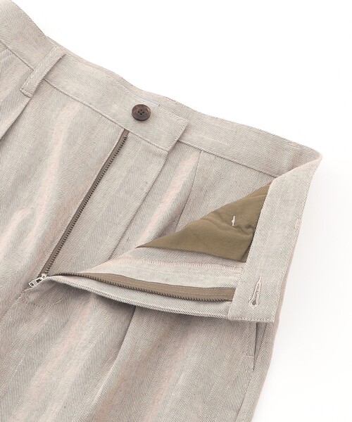 MACKINTOSH PHILOSOPHY(マッキントッシュ フィロソフィー)の「GREY LABEL リネンコットンヘリンボンハーフパンツ(その他パンツ・レディース・ベージュ系その他2・2/6/3)」の10枚目の写真