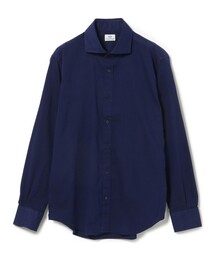 ヘリンボーン カッタウェイシャツ