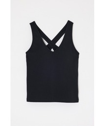 MOUSSY | BACK CROSS CUP タンクトップ(タンクトップ)