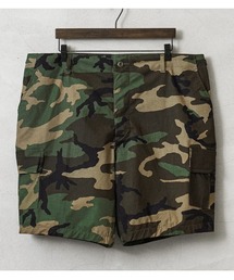 MILITARY | 実物 新品 デッドストック 米軍 リメイク WOODLAND CAMO リップストップ カーゴショーツ(カーゴパンツ)