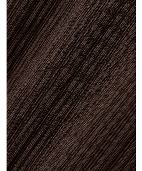 NOIRER(ノイア)の「リブヘンリーネックハーフTシャツ(ブラウン)(Tシャツ/カットソー・メンズ・その他・48/50/52)」の9枚目の写真