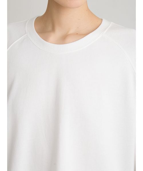MIESROHE(ミースロエ)の「サイドスリットカットプルオーバー(Tシャツ/カットソー・レディース・ブラウン/ホワイト/レッド・F)」の7枚目の写真