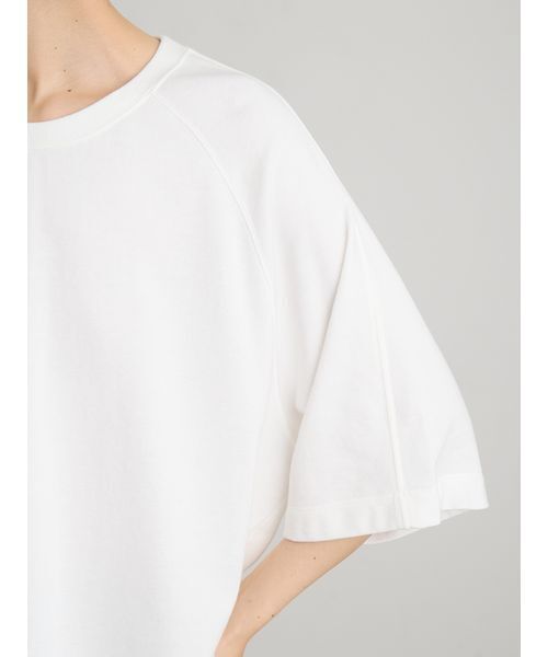 MIESROHE(ミースロエ)の「サイドスリットカットプルオーバー(Tシャツ/カットソー・レディース・ブラウン/ホワイト/レッド・F)」の8枚目の写真