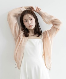 RANDA（ランダ）の「ラウンドネックシアーブルゾン（ブルゾン）」