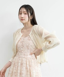 RANDA（ランダ）の「ラウンドネックシアーブルゾン（ブルゾン）」