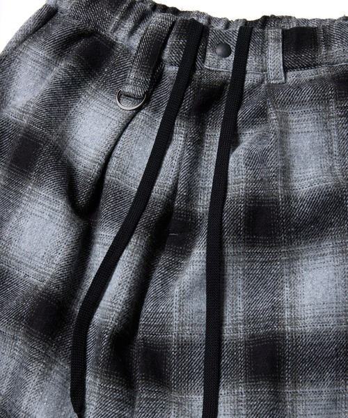 VIRGOwearworks(ヴァルゴウェアワークス)の「DRIFT CHECK FAT PANTS(その他パンツ・メンズ・レッド/グレー/ブルー・3/2/4)」の9枚目の写真