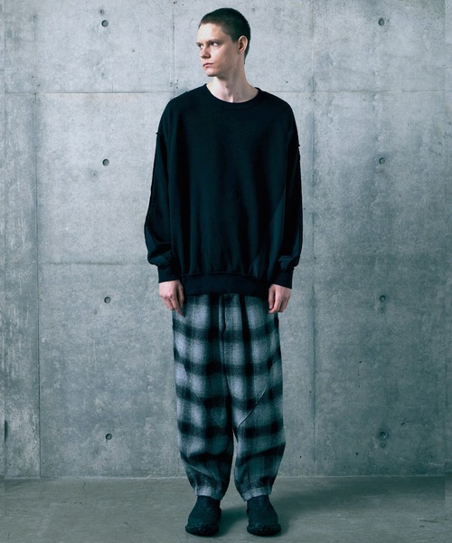 VIRGOwearworks(ヴァルゴウェアワークス)の「DRIFT CHECK FAT PANTS(その他パンツ・メンズ・レッド/グレー/ブルー・3/2/4)」の19枚目の写真