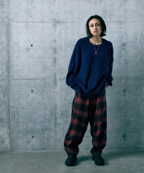 VIRGOwearworks(ヴァルゴウェアワークス)の「DRIFT CHECK FAT PANTS(その他パンツ・メンズ・レッド/グレー/ブルー・3/2/4)」の22枚目の写真