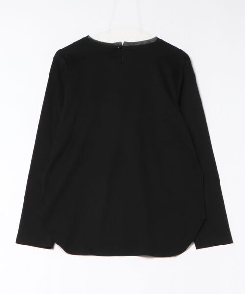 ARCHIVER（アーカイバ）の「【S】【it】【A-burry】ベーシック クルーネック カットソー（Tシャツ/カットソー・レディース・ブラック・38）」の2枚目の写真