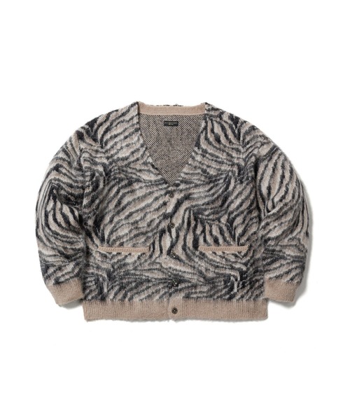 [FLAGSTUFF] Mohair кардиган (ZEBRA)