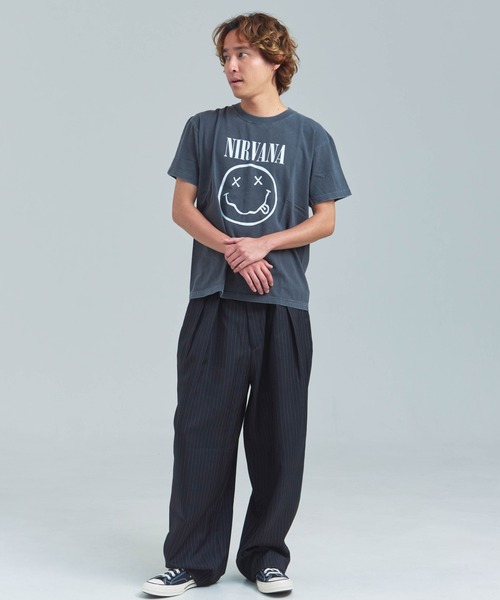 GOOD ROCK SPEED(グッドロックスピード)の「GOOD ROCK SPEED-NIRVANA TEE-②(Tシャツ/カットソー・メンズ・ホワイト/ブラック/ホワイト系2/ブラック系2/ホワイト系3・M/L)」の12枚目の写真