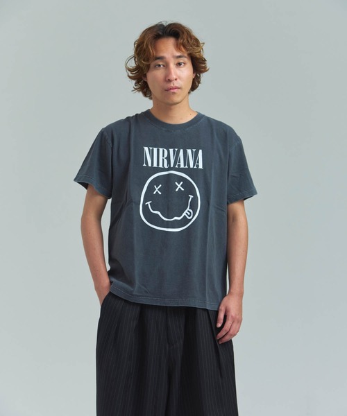 GOOD ROCK SPEED(グッドロックスピード)の「GOOD ROCK SPEED-NIRVANA TEE-②(Tシャツ/カットソー・メンズ・ホワイト/ブラック/ホワイト系2/ブラック系2/ホワイト系3・M/L)」の9枚目の写真