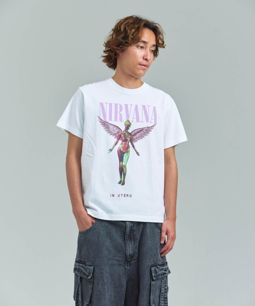 GOOD ROCK SPEED(グッドロックスピード)の「GOOD ROCK SPEED-NIRVANA TEE-②(Tシャツ/カットソー・メンズ・ホワイト/ブラック/ホワイト系2/ブラック系2/ホワイト系3・M/L)」の18枚目の写真