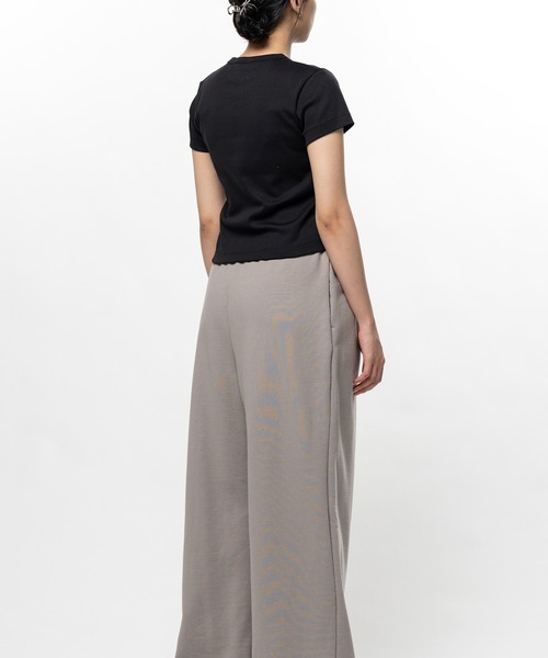In・stru(men-tal).(インストルメンタル)の「Cotton Rib T-shirt(Tシャツ/カットソー・メンズ・グレー/ブラック/ピンク・38/36)」の6枚目の写真