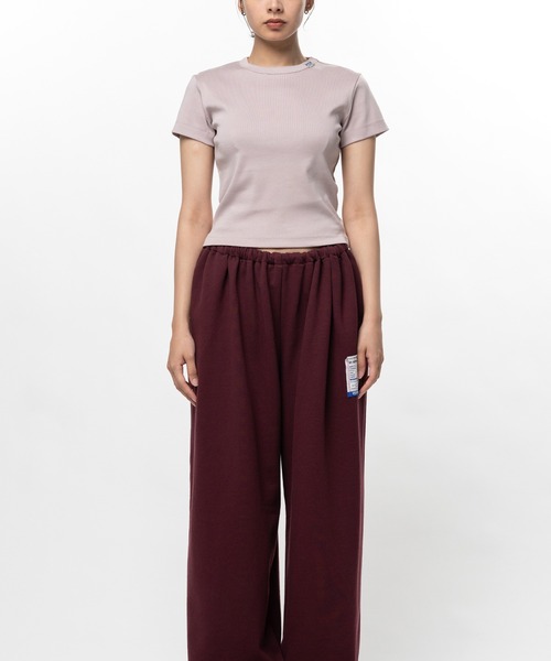 In・stru(men-tal).(インストルメンタル)の「Cotton Rib T-shirt(Tシャツ/カットソー・メンズ・グレー/ブラック/ピンク・38/36)」の13枚目の写真