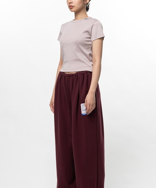 In・stru(men-tal).(インストルメンタル)の「Cotton Rib T-shirt(Tシャツ/カットソー・メンズ・グレー/ブラック/ピンク・38/36)」の14枚目の写真