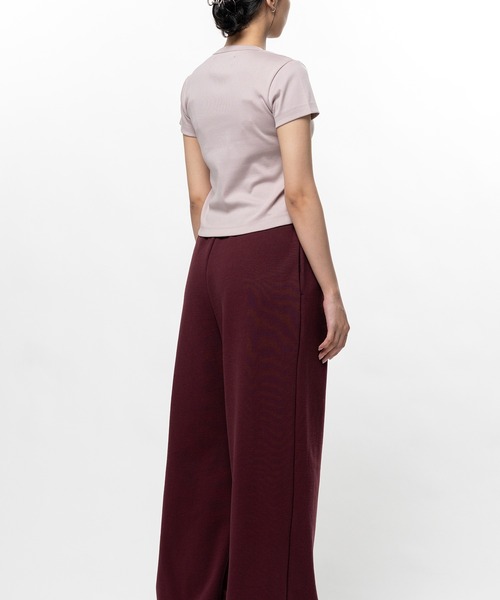 In・stru(men-tal).(インストルメンタル)の「Cotton Rib T-shirt(Tシャツ/カットソー・メンズ・グレー/ブラック/ピンク・38/36)」の15枚目の写真