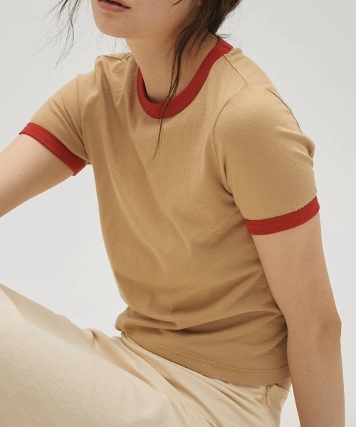 TODAYFUL Compact Ringer Tee 店舗限定色 TODAYFUL/トゥデイフル】Compact Ringer Tee/コンパクトリンガーT