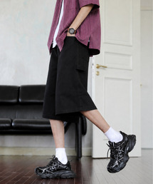 Dickies（ディッキーズ）の「【neos】GENUINE DICKIES チノ ペインターパンツ ハーフパンツ メンズ ワイドルーズ ショートパンツ 膝下丈 ワークパンツ（その他パンツ）」