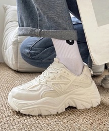 厚底ボリュームダッドスニーカー