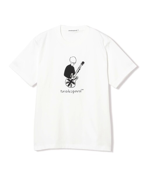 cabaret poval(キャバレーポバール)の「Cabaret Poval / YU NAGABA MAINE ROAD TEE(Tシャツ/カットソー・メンズ・ブラック/ホワイト・M/L/XL)」の2枚目の写真