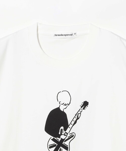 cabaret poval(キャバレーポバール)の「Cabaret Poval / YU NAGABA MAINE ROAD TEE(Tシャツ/カットソー・メンズ・ブラック/ホワイト・M/L/XL)」の4枚目の写真