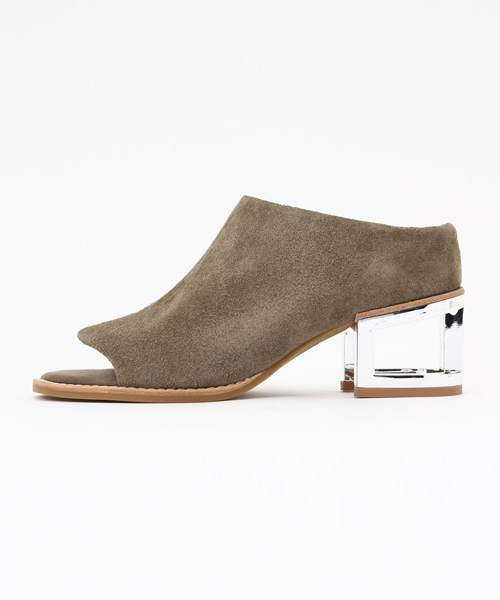 Jeffrey Campbell（ジェフリーキャンベル）の「蹄ヒールオープントゥシューズ（その他シューズ・レディース・ダークベージュ/ホワイト/ブラック/シルバー・36/38/37/35/39）」の5枚目の写真