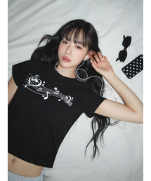 フィルマイリズムTシャツ[ブラック]