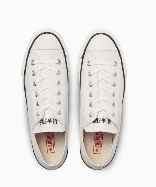 CONVERSE(コンバース)の「CONVERSE/コンバース/CANVAS ALLSTER J OX(スニーカー・レディース・ホワイト系2/ホワイト・9.5/9/8/8.5/7.5)」の5枚目の写真