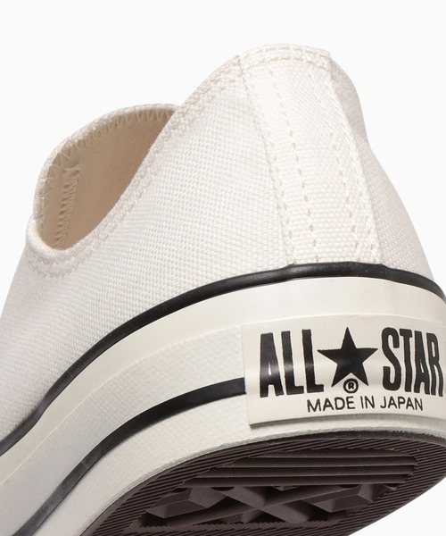 CONVERSE(コンバース)の「CONVERSE/コンバース/CANVAS ALLSTER J OX(スニーカー・レディース・ホワイト系2/ホワイト・9.5/9/8/8.5/7.5)」の9枚目の写真