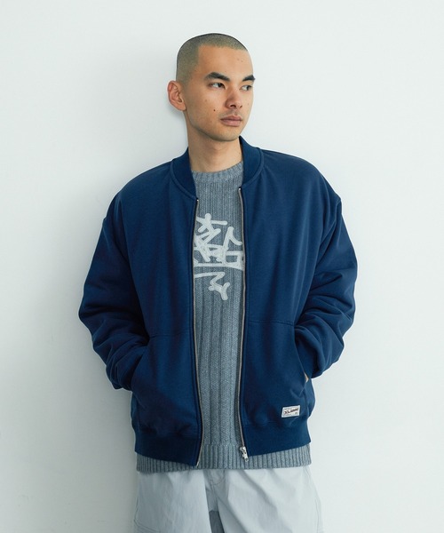 XLARGE(エクストララージ)の「DOUBLE LAYERED SWEAT TOP(スウェット・メンズ・アッシュ/ネイビー/ブラック・XL/L/M/S)」の3枚目の写真