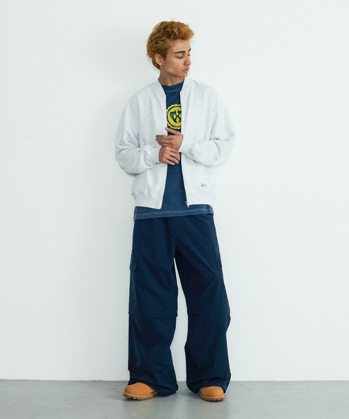 XLARGE(エクストララージ)の「DOUBLE LAYERED SWEAT TOP(スウェット・メンズ・アッシュ/ネイビー/ブラック・XL/L/M/S)」の6枚目の写真