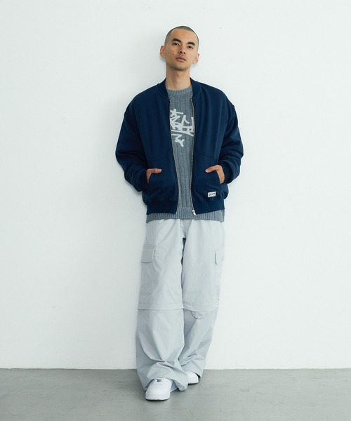 XLARGE(エクストララージ)の「DOUBLE LAYERED SWEAT TOP(スウェット・メンズ・アッシュ/ネイビー/ブラック・XL/L/M/S)」の7枚目の写真