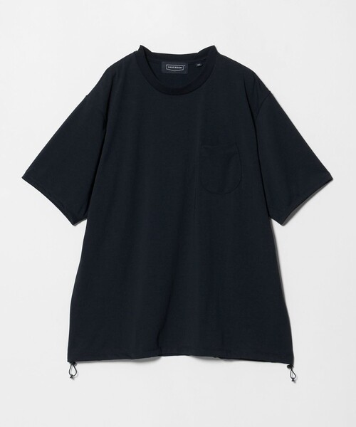 HAND ROOM(ハンドルーム)の「【別注】<HAND ROOM> ドローコード クルーネック Tシャツ(Tシャツ/カットソー・メンズ・ホワイト/ブラック/ネイビー・L/XXL/XL/M)」の3枚目の写真