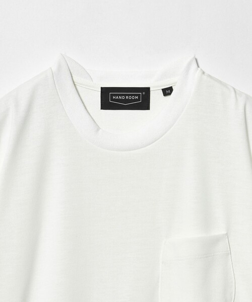 HAND ROOM(ハンドルーム)の「【別注】<HAND ROOM> ドローコード クルーネック Tシャツ(Tシャツ/カットソー・メンズ・ホワイト/ブラック/ネイビー・L/XXL/XL/M)」の15枚目の写真