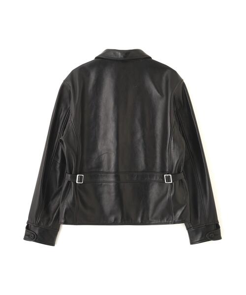 schott(ショット)の「Schott/ショット/LEATHER TRACKER JACKET/レザー トラッカー ジャケット(ライダースジャケット・メンズ・ブラック・S/M/L/XL/2XL)」の10枚目の写真