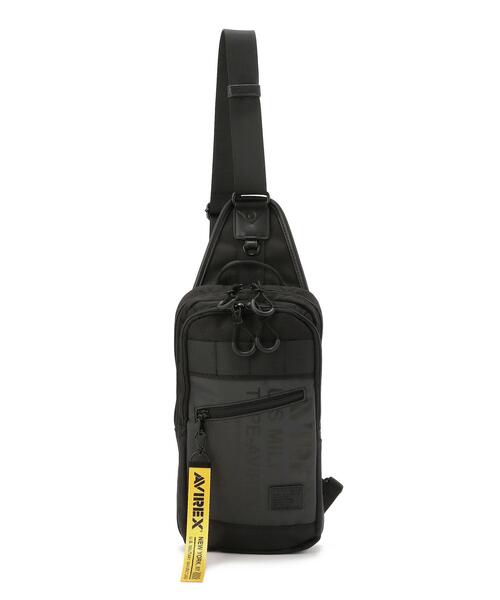 AVIREX(アヴィレックス)の「SUPER HORNET ONE SHOULDER BAG(トートバッグ・メンズ・ホワイト/ネイビー/ブラック・FREE)」の2枚目の写真