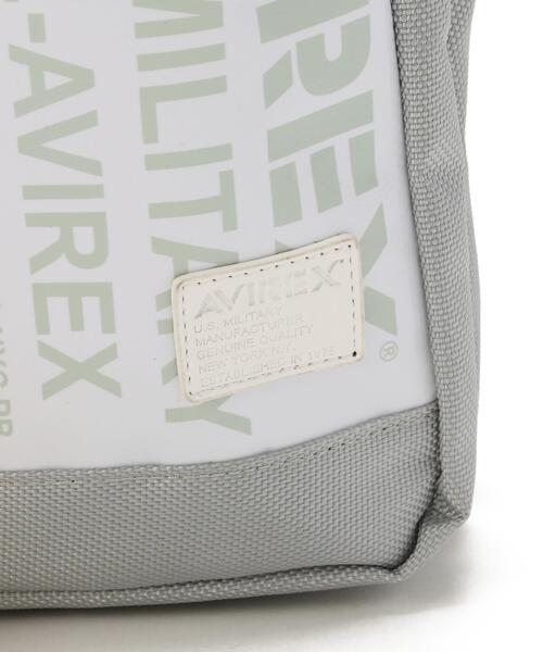 AVIREX(アヴィレックス)の「SUPER HORNET ONE SHOULDER BAG(トートバッグ・メンズ・ホワイト/ネイビー/ブラック・FREE)」の10枚目の写真