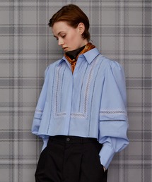 セール】Sheer Half Sleeve Jacket/シアーハーフスリーブジャケット