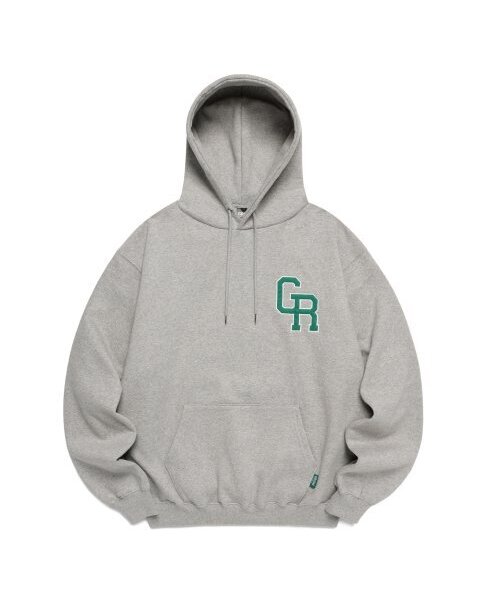 GRISH(グリッシュ)の「GRロゴ フードパーカー グレー(パーカー・メンズ・その他・M/S/L/XL)」の1枚目の写真