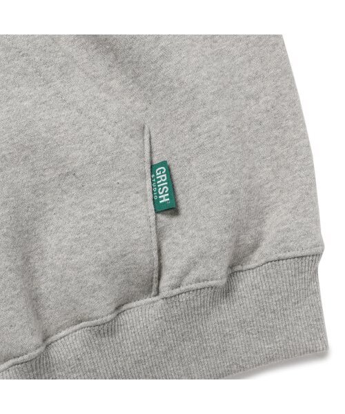 GRISH(グリッシュ)の「GRロゴ フードパーカー グレー(パーカー・メンズ・その他・M/S/L/XL)」の5枚目の写真
