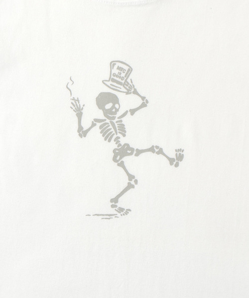 MFC STORE(エムエフシーストア)の「MFC STORE ORIGINAL GOOD SKELETON S/S TEE(Tシャツ/カットソー・メンズ・ブラック/ホワイト/チャコール・S/M/L/XL/XXL)」の8枚目の写真