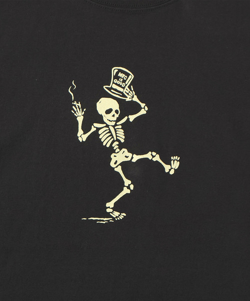 MFC STORE(エムエフシーストア)の「MFC STORE ORIGINAL GOOD SKELETON S/S TEE(Tシャツ/カットソー・メンズ・ブラック/ホワイト/チャコール・S/M/L/XL/XXL)」の6枚目の写真