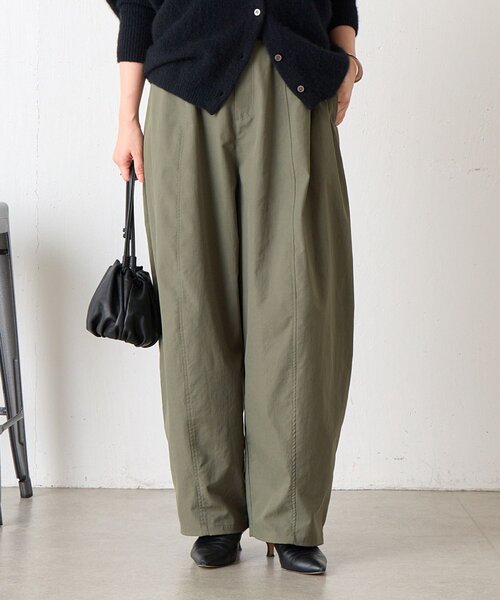 BEARDSLEY(ビアズリー)の「《ZOZO先行予約開始》バレルパンツ(その他パンツ・レディース・カーキ・1/0)」の7枚目の写真